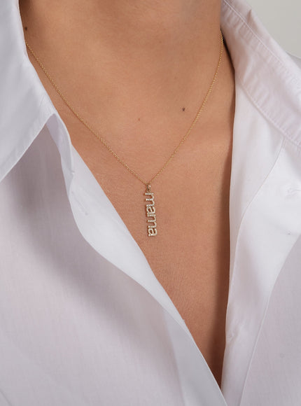 Zoe Lev Diamond Mama Pendant
