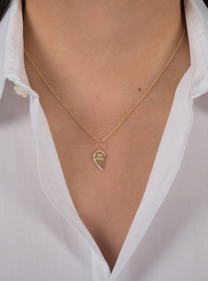 Zoe Lev Best Friend Necklace Set