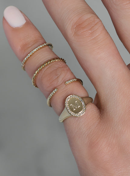 Zoe Lev Diamond Eternity Band