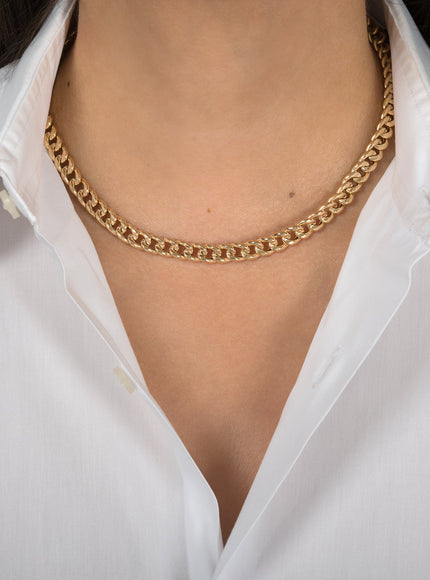 Zoe Lev 14K Large Miami Cuban Link Necklace