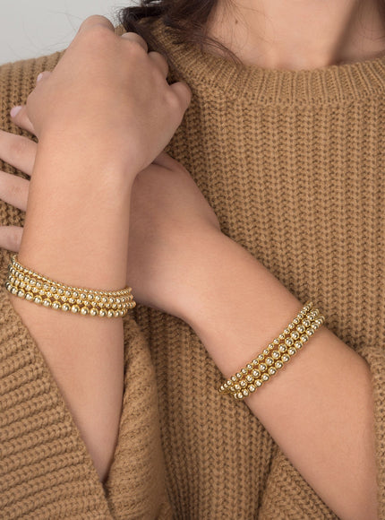 Zoe Lev Bead Bracelet Stack