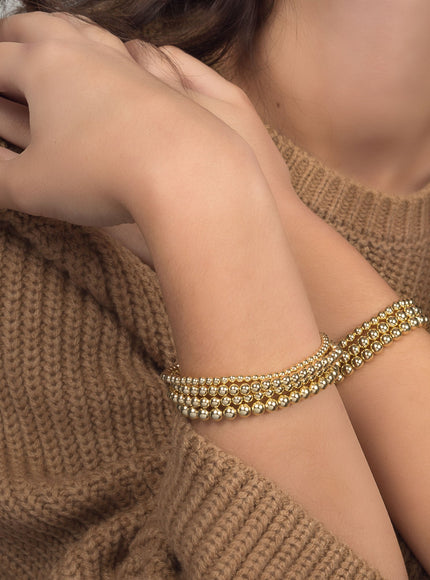 Zoe Lev Bead Bracelet Stack