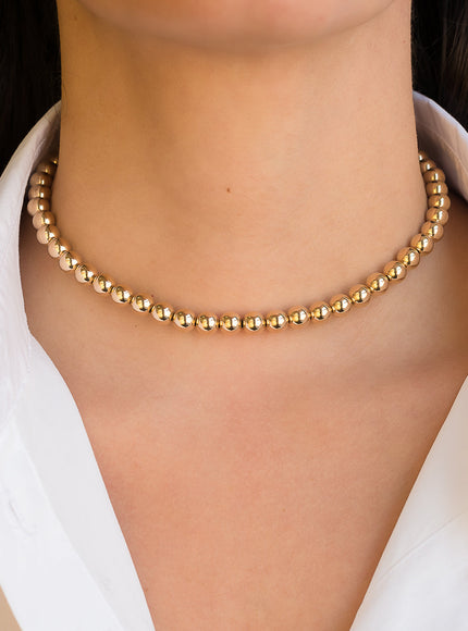 Zoe Lev 5mm Bead Necklace