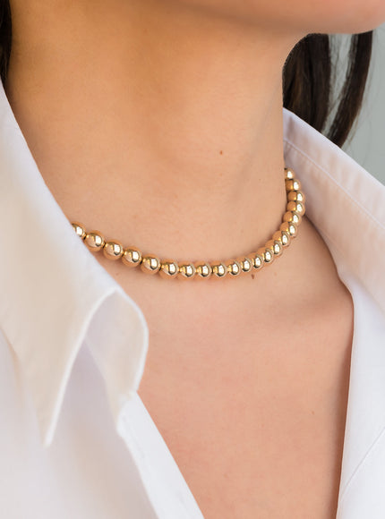 Zoe Lev 5mm Bead Necklace