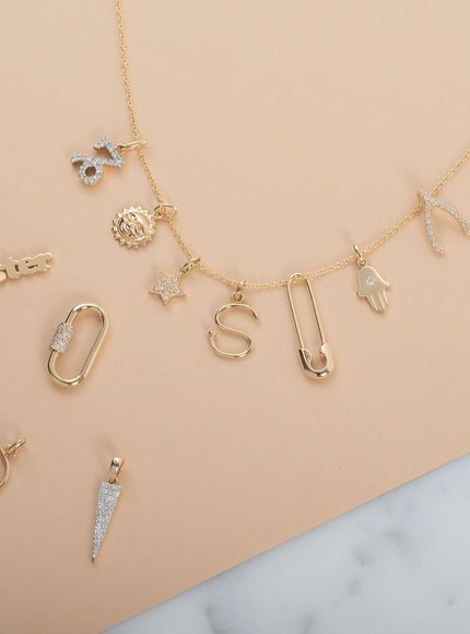Zoe Lev Diamond Dagger Pendant