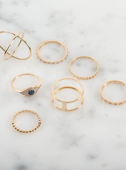 Zoe Lev 14K Gold Double Band Ring