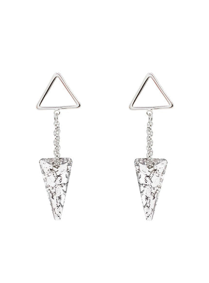 Julia Crystal Spike Drop Earrings