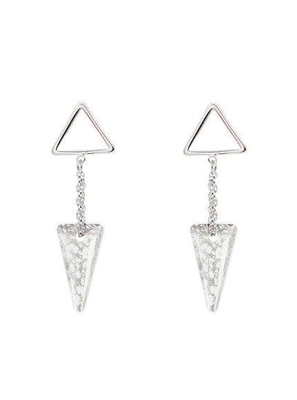 Julia Crystal Spike Drop Earrings