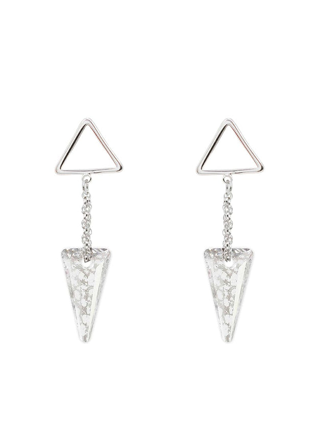 Julia Crystal Spike Drop Earrings