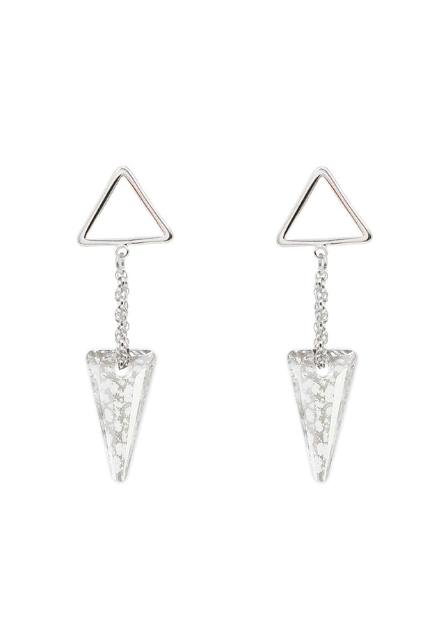Julia Crystal Spike Drop Earrings