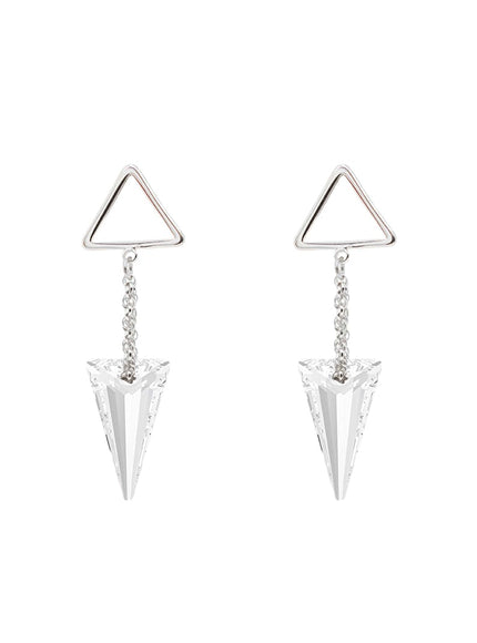 Julia Crystal Spike Drop Earrings