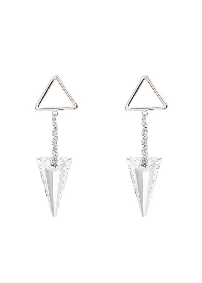 Julia Crystal Spike Drop Earrings