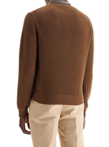 Tom Ford knit and suede blouson