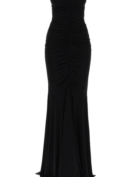 Norma Kamali strapless mermaid-style long dress