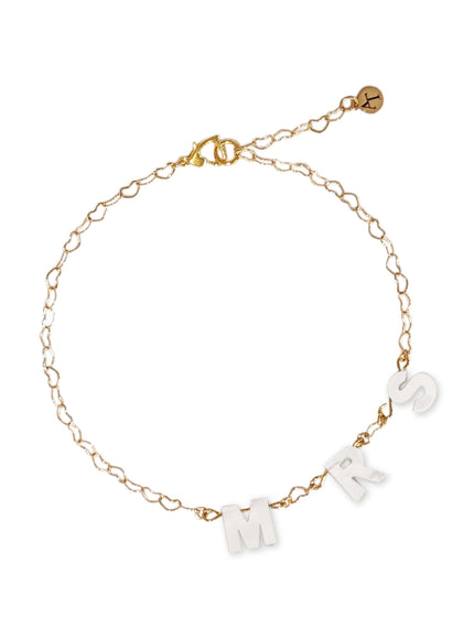 Kenzie 'Mrs' Pearl Anklet