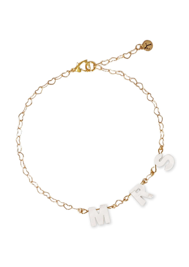 Kenzie 'Mrs' Pearl Anklet