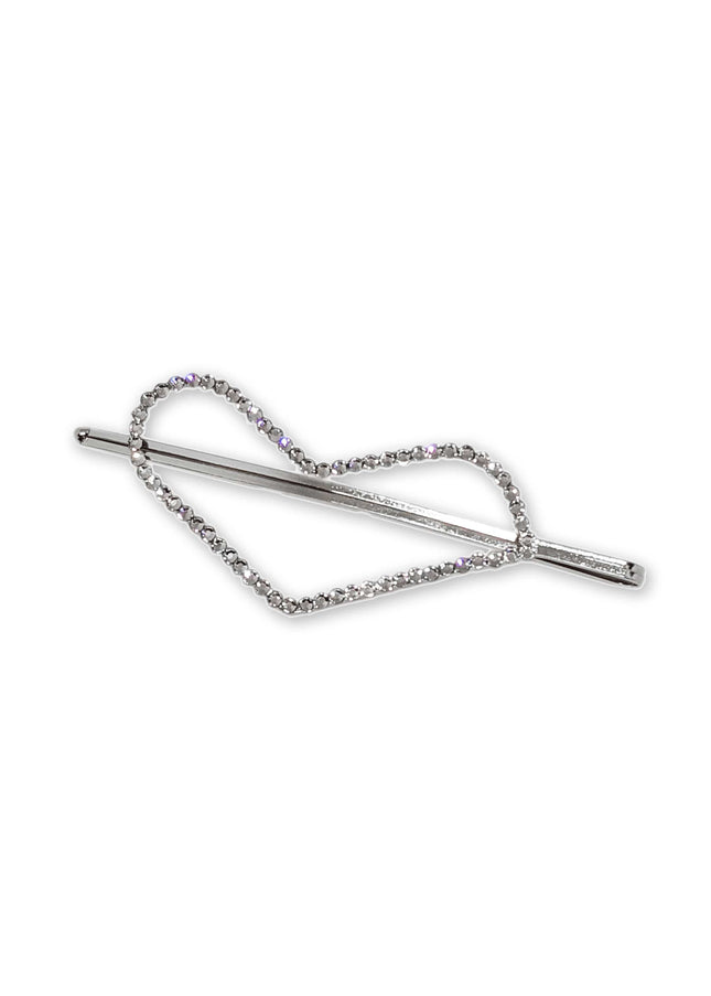 Kimmy Crystal Heart Hairpiece