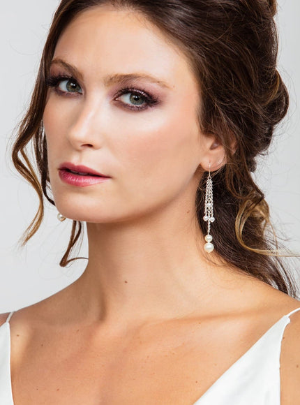 Kora Chandelier Pearl Earrings