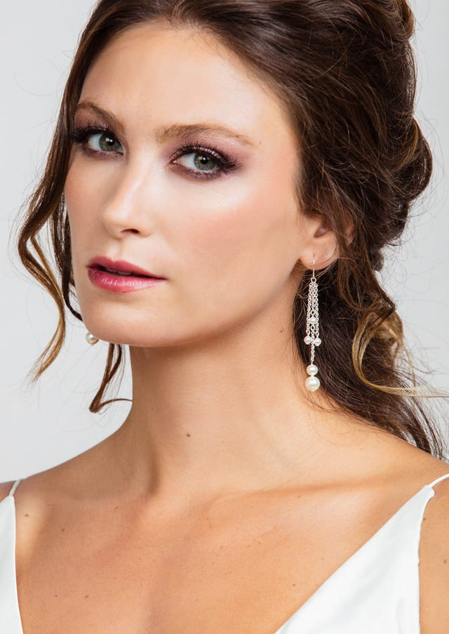 Kora Chandelier Pearl Earrings