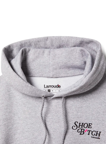 Larroude Shoe B´tch Hoodie In Grey