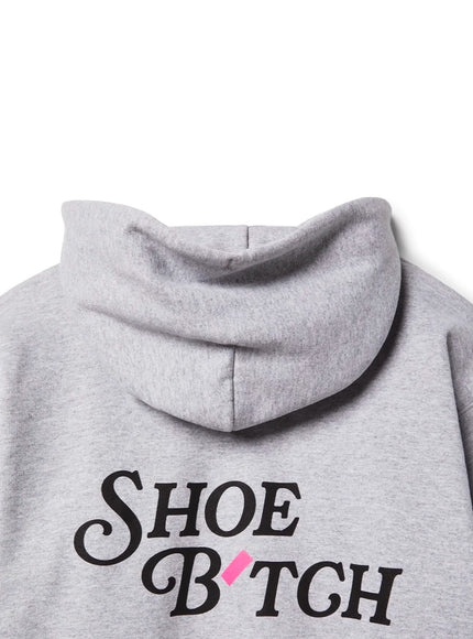 Larroude Shoe B´tch Hoodie In Grey