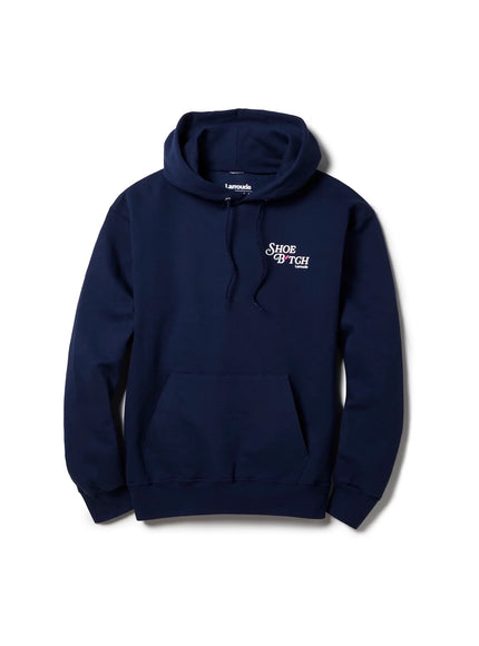 Larroude Shoe B´tch Hoodie In Navy