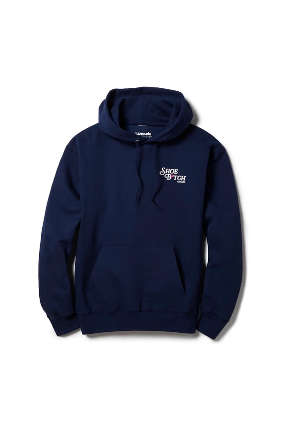 Larroude Shoe B´tch Hoodie In Navy