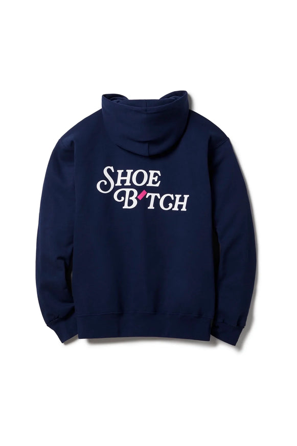 Larroude Shoe B´tch Hoodie In Navy