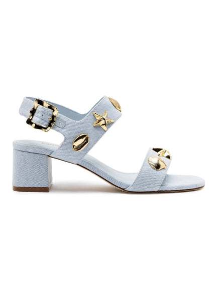 Larroude Madison Block In Maya Denim