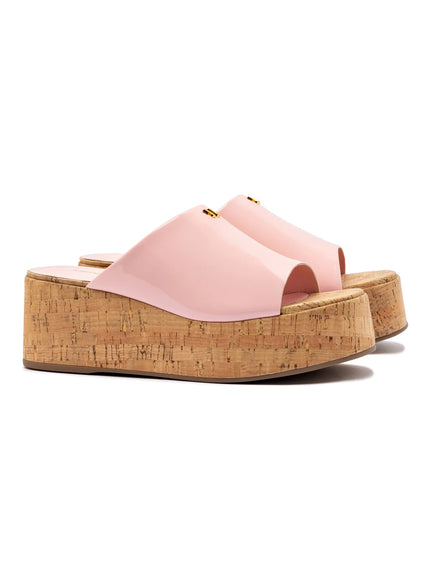 Larroude Charli Mule In Tulip Leather