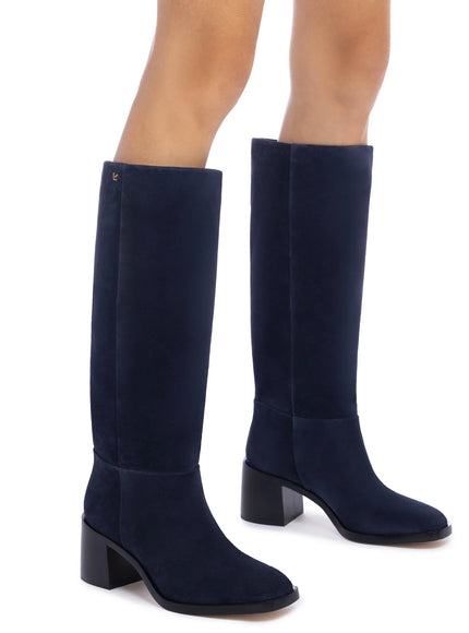 Ricky Boot In Dress Blue Suede