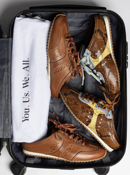 Larroude Stella Mule In Python Printed Leather