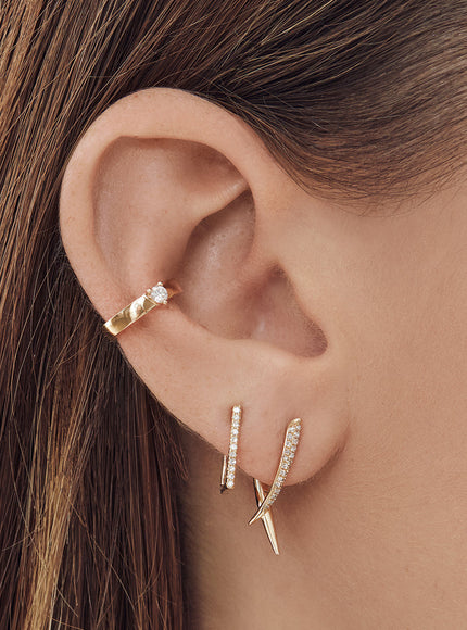 Zoe Lev Diamond Claw Earrings