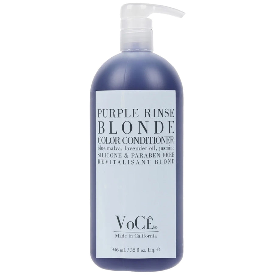 VoCê Purple Rinse Blonde Color Conditioner Liter