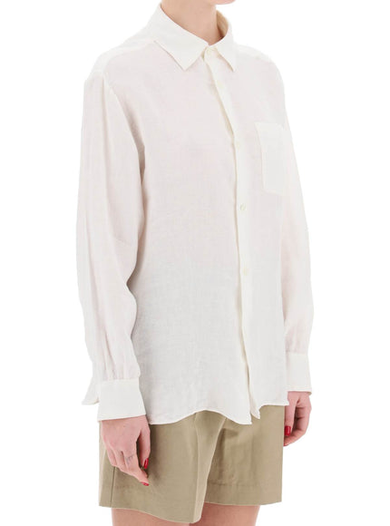 A.P.C. linen sela shirt for