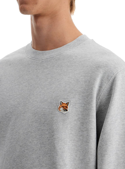 Maison Kitsune 'fox head patch sweatshirt with