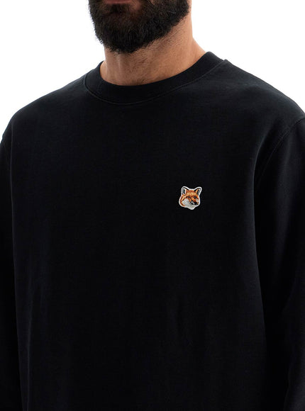 Maison Kitsune 'fox head patch sweatshirt with