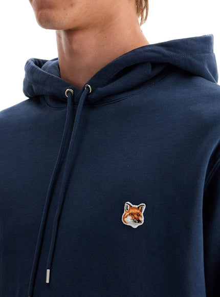 Maison Kitsune fox head hooded sweatshirt