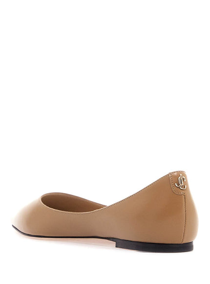 Jimmy Choo smooth leather love ballerina flats