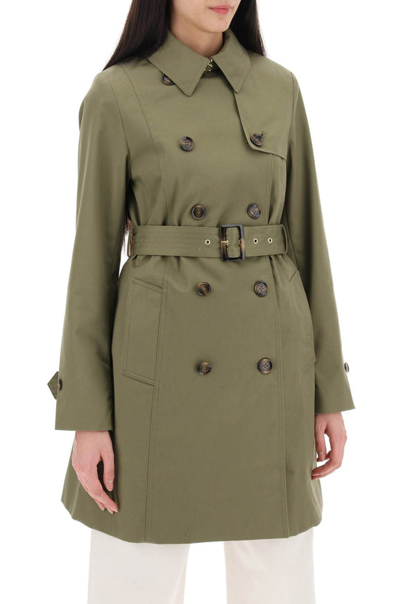 Barbour Double-Breasted Trench Coat