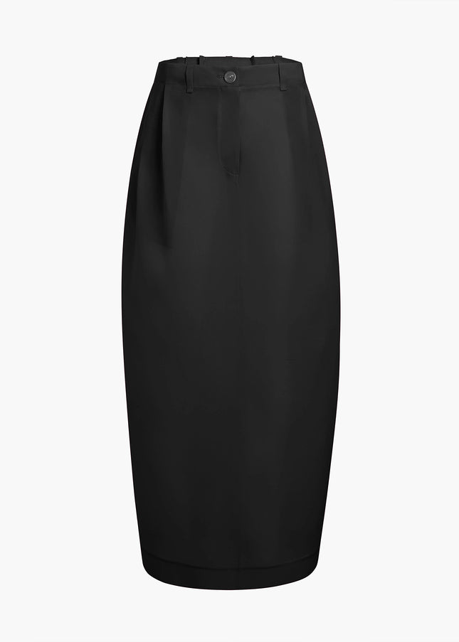 Khaite Lucian Skirt in Black