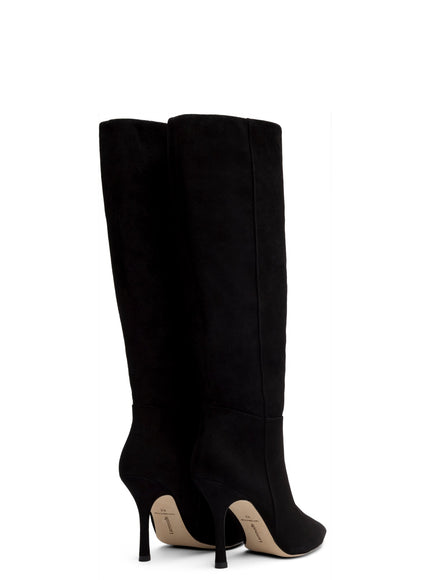 Larroude Kate Boot In Black Suede