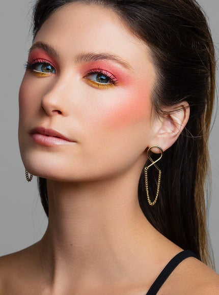 Lexie Infinity Chain Earrings