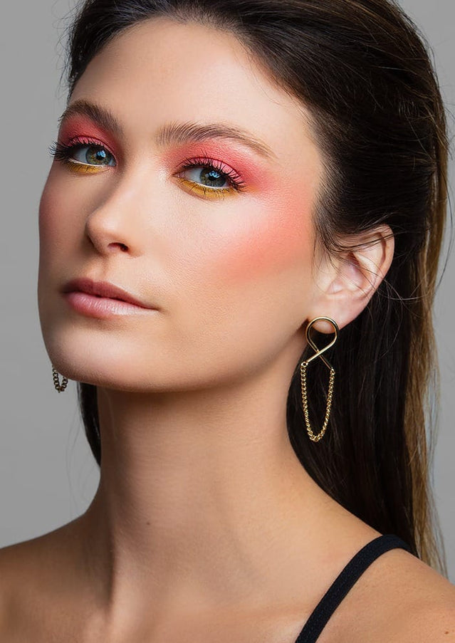 Lexie Infinity Chain Earrings