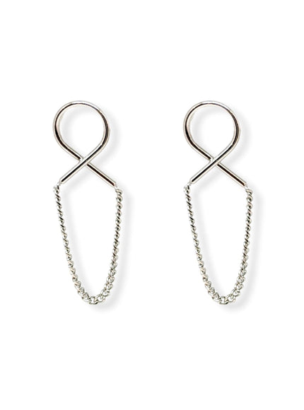 Lexie Infinity Chain Earrings