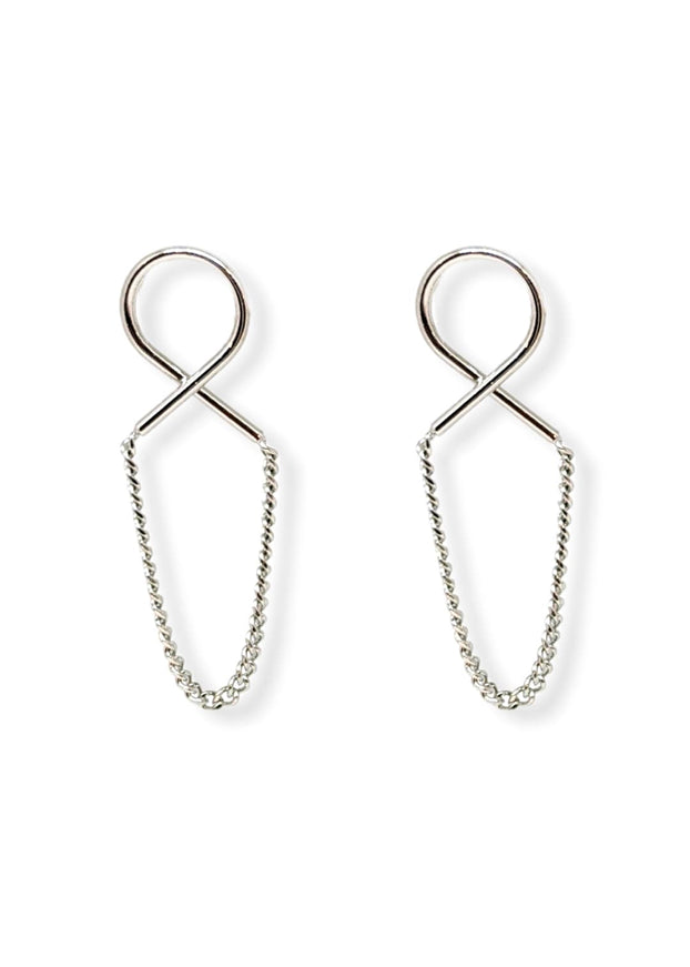 Lexie Infinity Chain Earrings
