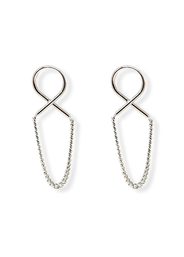 Lexie Infinity Chain Earrings