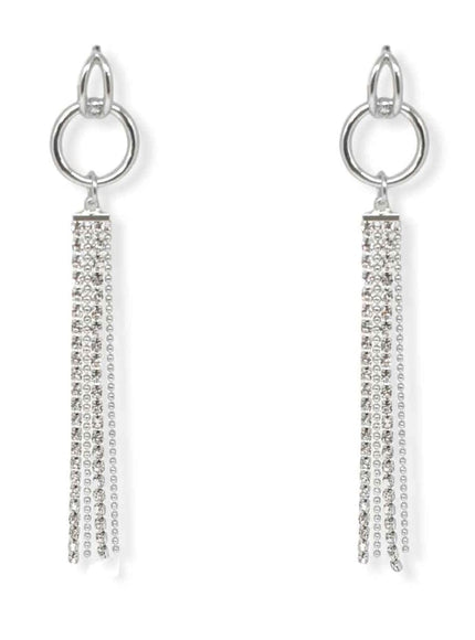 Liv Crystal Fringe Earrings