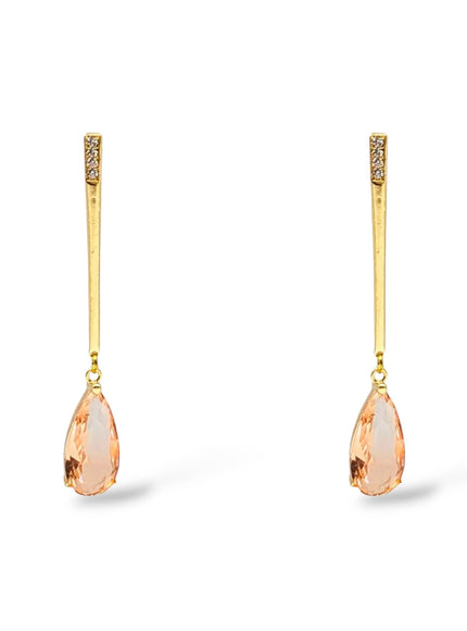 Lyla Crystal Drop Earrings