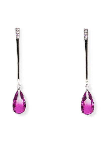 Lyla Crystal Drop Earrings